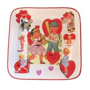 RETRO VALENTINE PLATTER➕Rosanna Studio